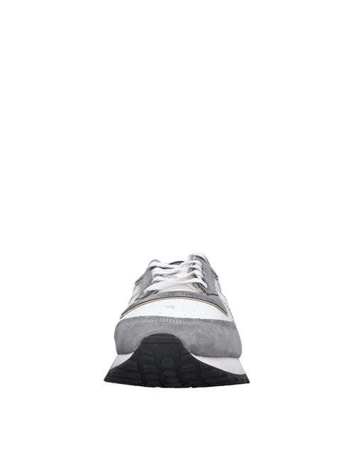 Sneakers in pelle HIDNANDER | TENKEI SLIP ON HE1MS425 445BIANCO-GRIGIO-NERO